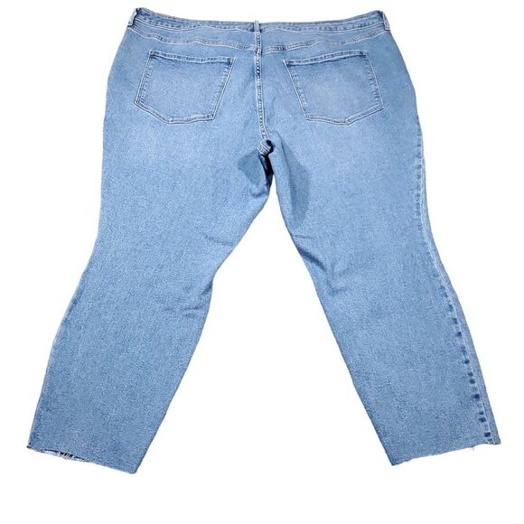 Old Navy High Rise Rockstar Super Skinny Jeans Women's Plus Size 28 Light Wash - Picture 2 of 10